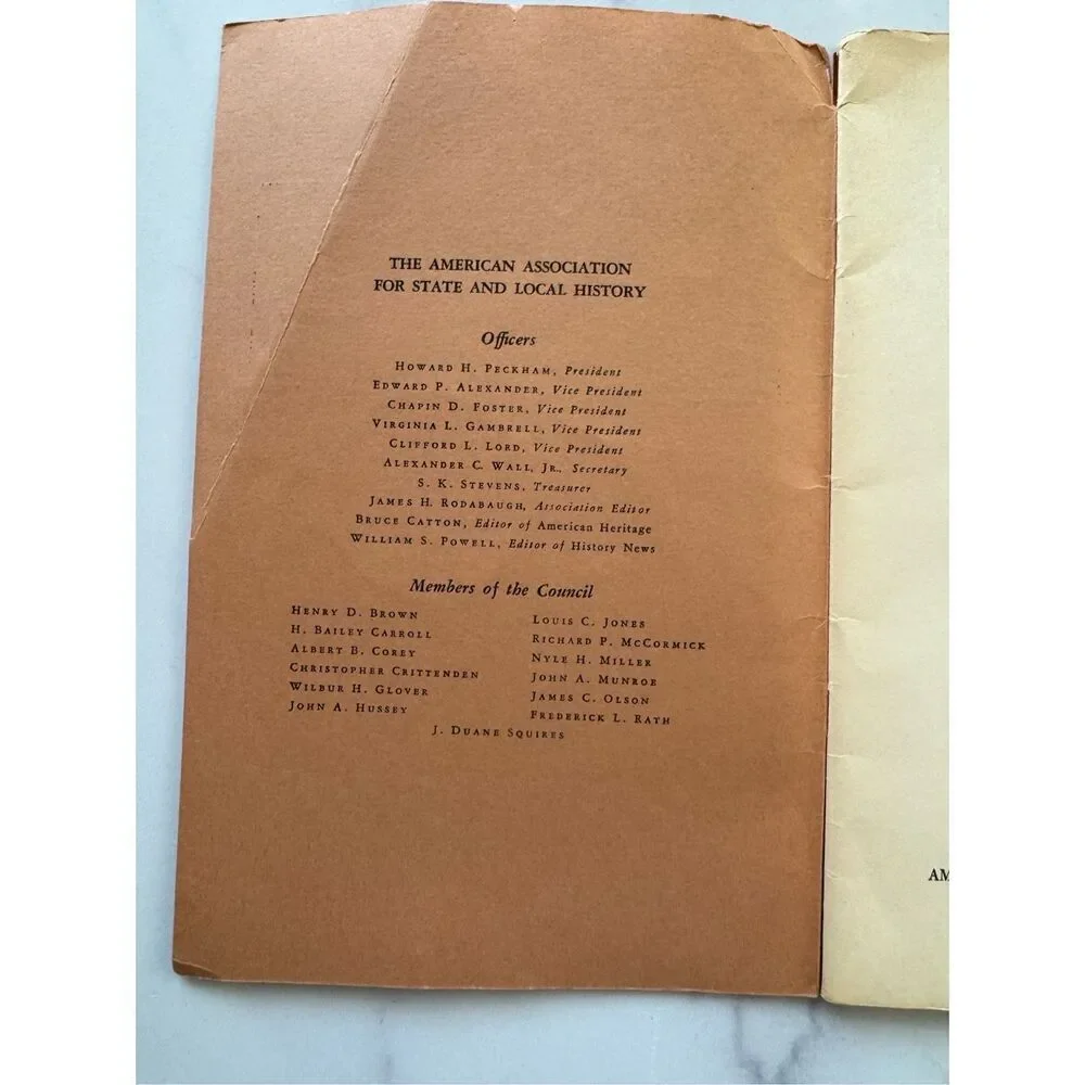 Directory of agencies and Historical Societies United States Canada 1956 vintage